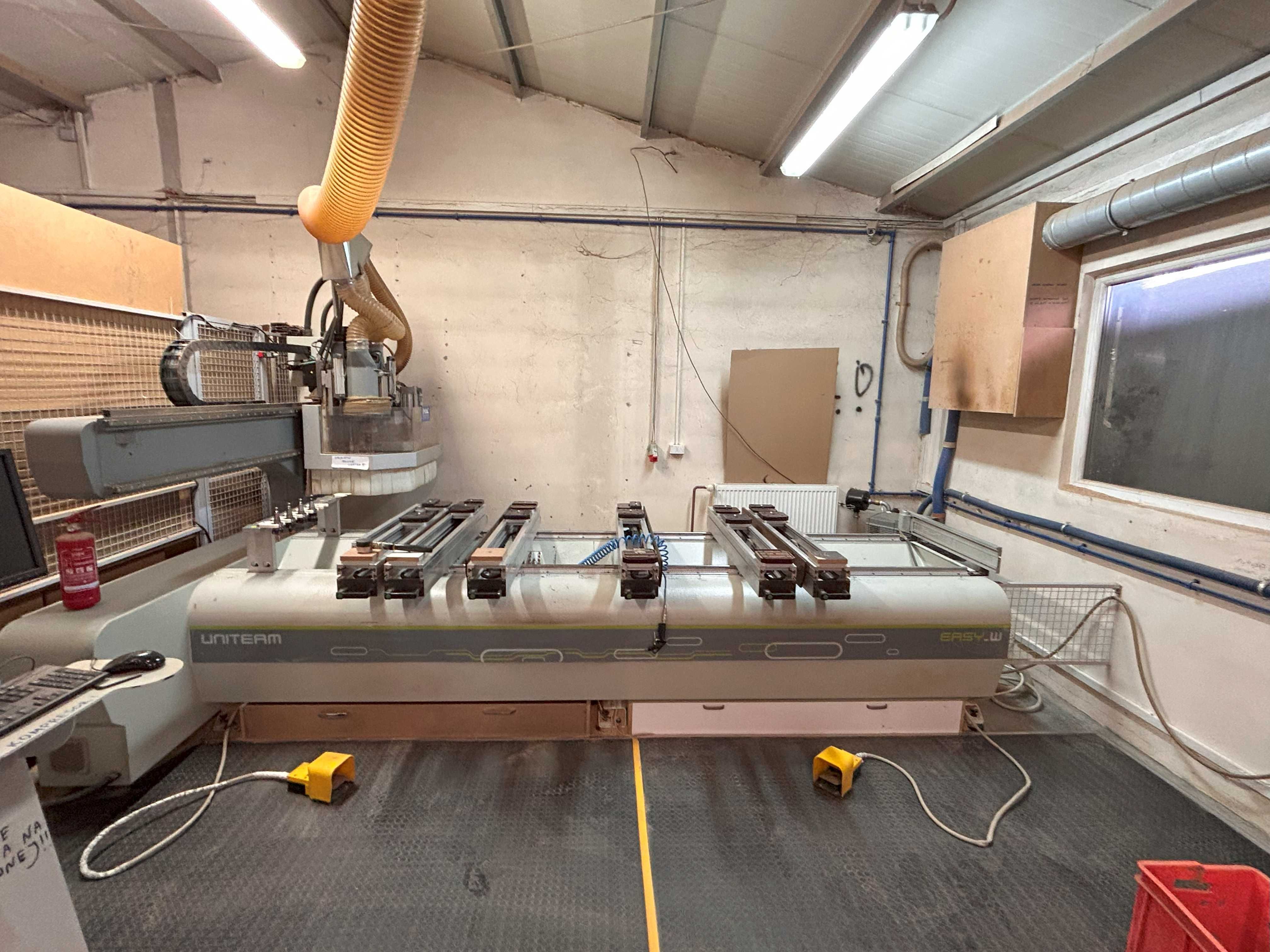 Centrum Obróbcze CNC - Cały KPL. Uniteam easy.w
