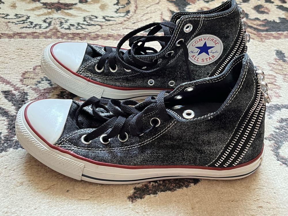 Кеди converse all star високі