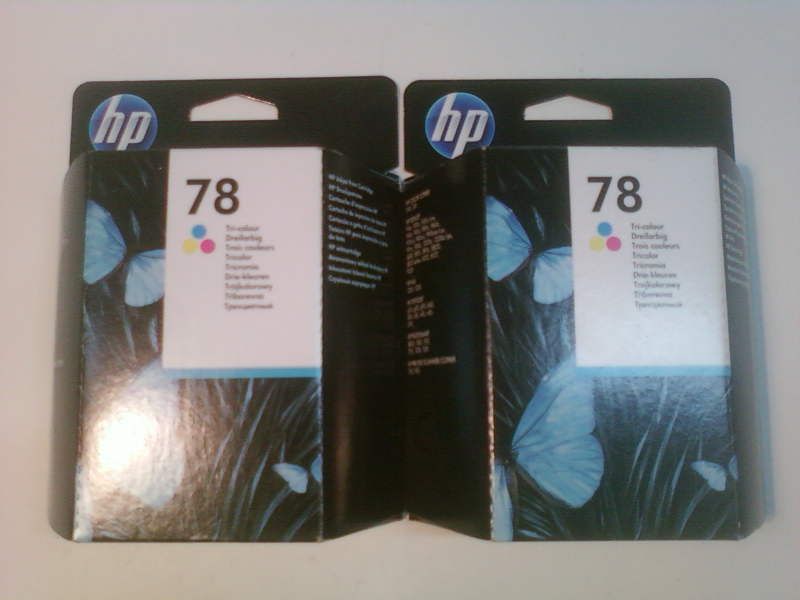 Цветной картридж HP 78