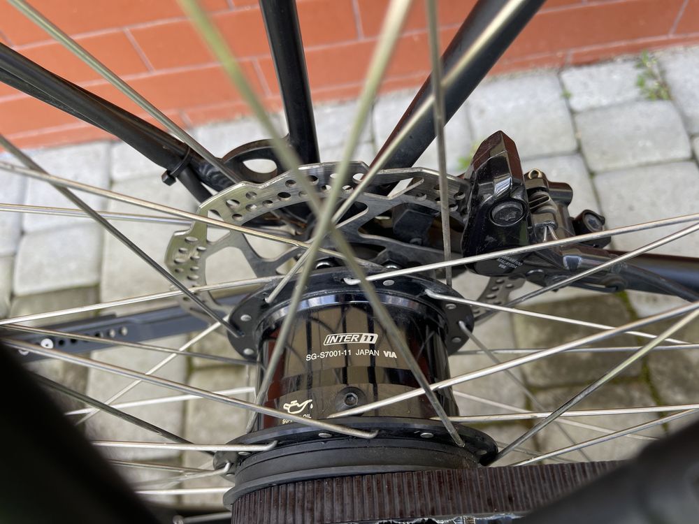 Велосипед VSF fahrradmanufactur T700 CrMo Alfine 11 Gates Carbon