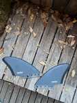 Feather Fins Keel Grey - Quilhas Keel Twin Fin