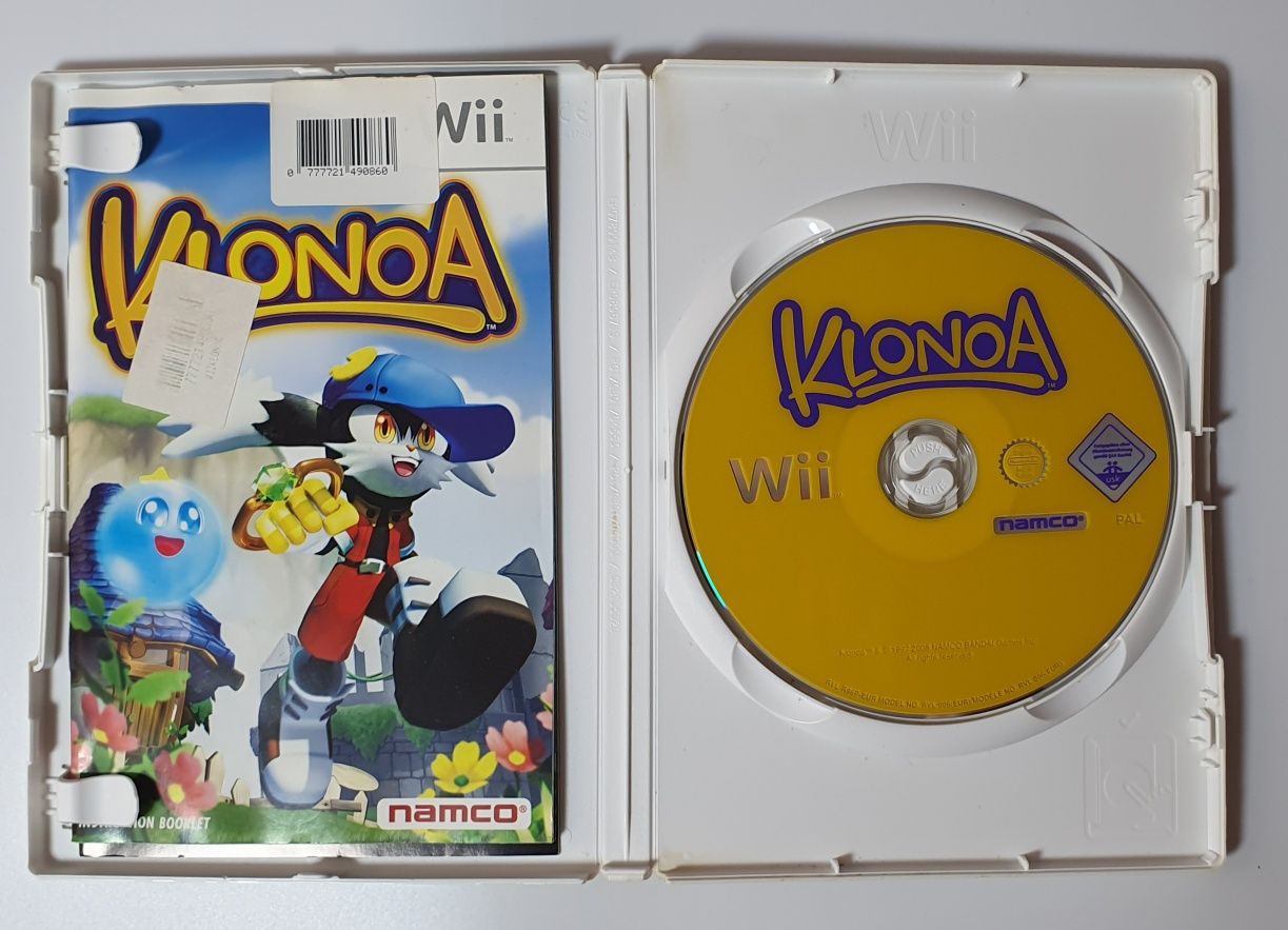 "Klonoa" gra Nintendo Wii wersja angielska  !Rarytas!