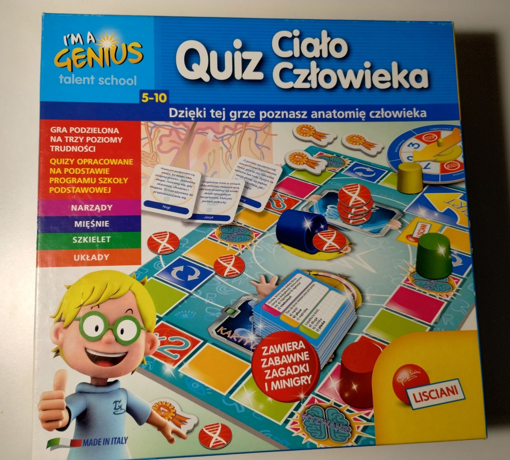 Quiz Ciało Człowieka - gra edukacyjna