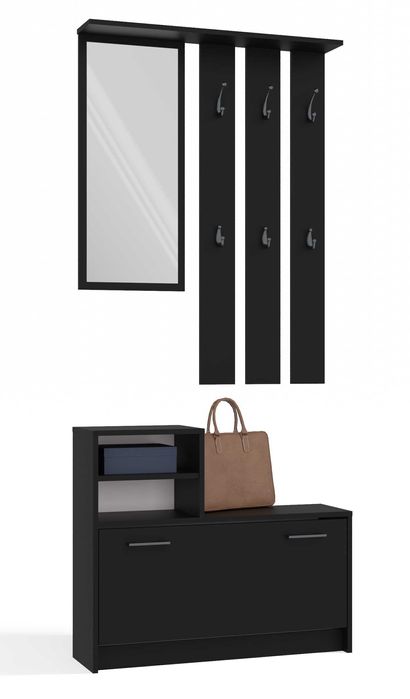 Garderoba Wieszak Lustro VERA szafka na buty RÓŻNE KOLORY