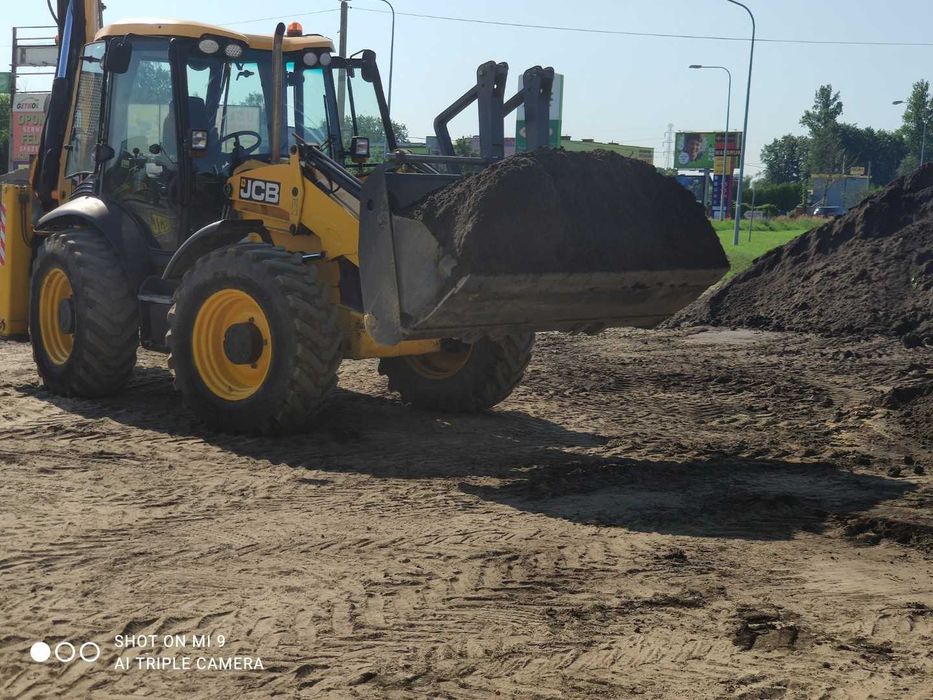 Piasek kopalniany, zasypka fundamentów, ziemia ogrodowa, tłuczeń