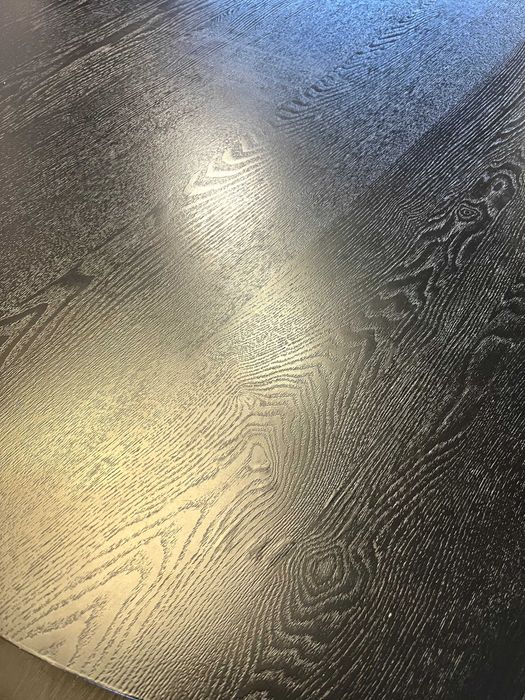 Okrągły stół do jadalni z drewna kauczukowego Yumi - WESTWING