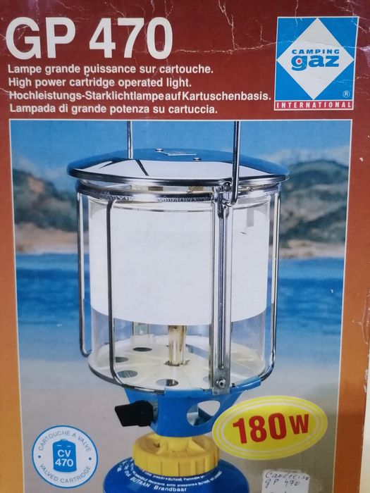 Candeeiro Campingaz GP 470 * Artigo NOVO sem USO