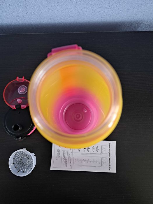 Butelki Sportowa butelka na wodę napoje 1000 ml 1 l