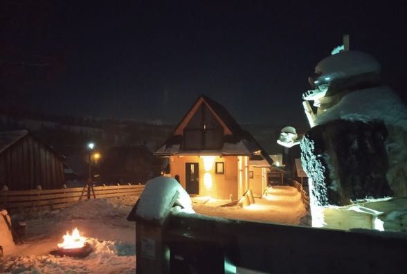 Domek w Tatrach z widokiem na góry , blisko Zakopane , Termy