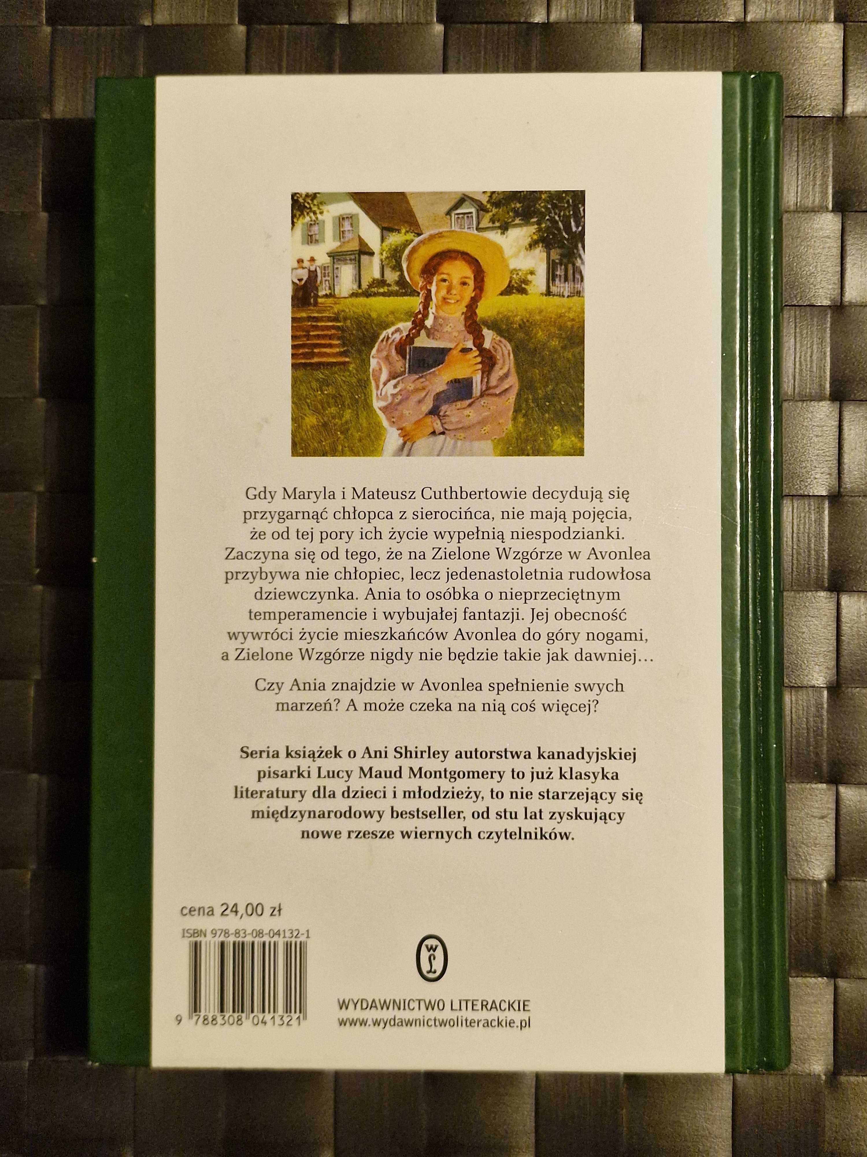 Książka - Ania z Zielonego Wzgórza