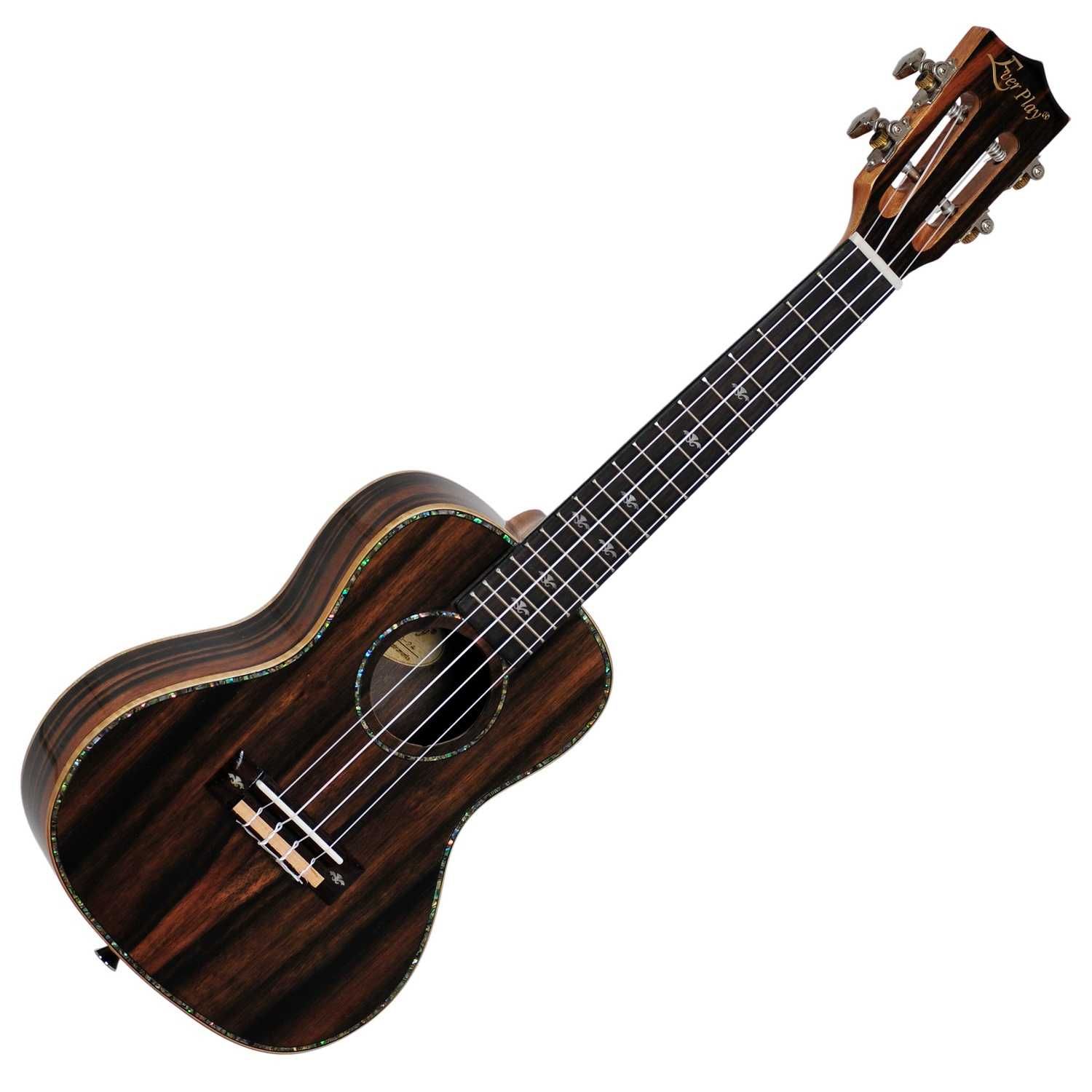 Ever Play LA10-24 nowe ukulele koncertowe heban solid top