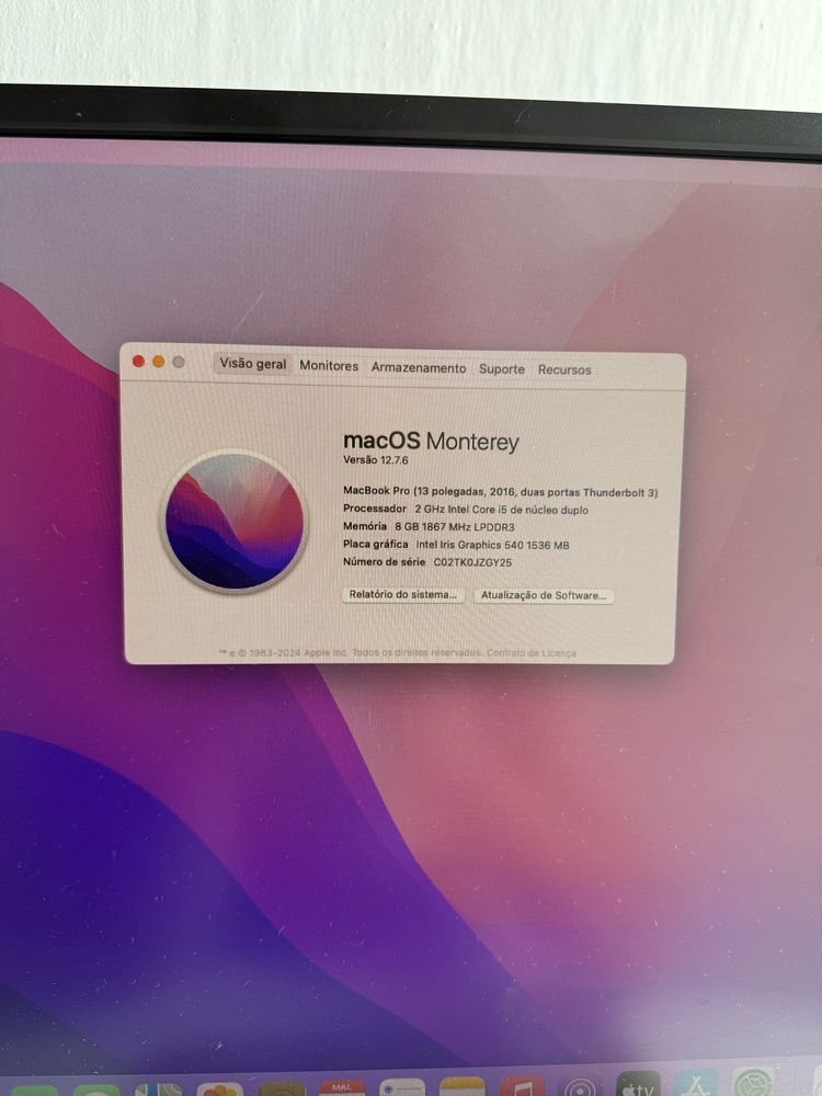 Macbook Pro 13 2016