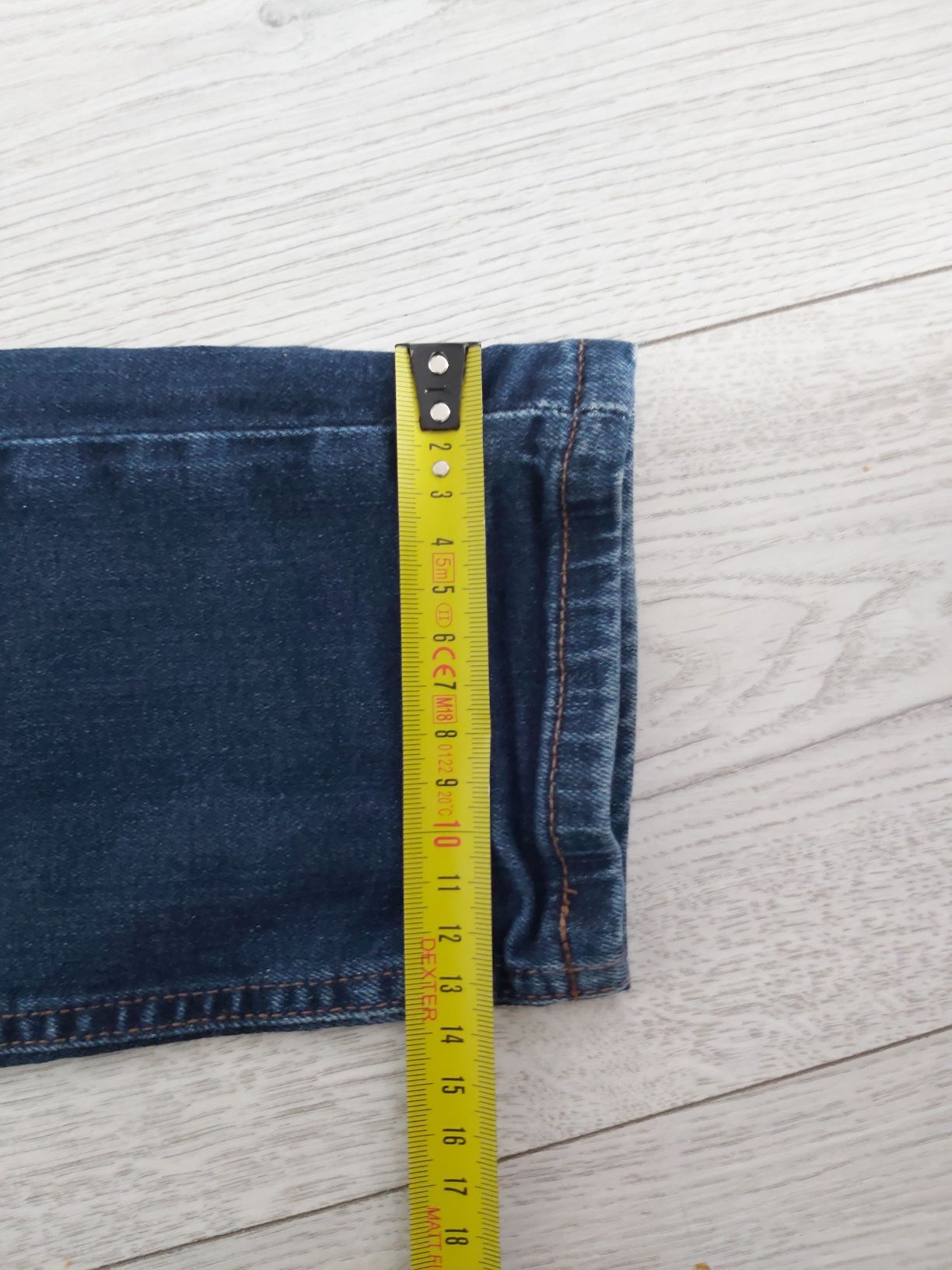 Spodnie jeansowe granatowe Next, rozmiar 30 S
