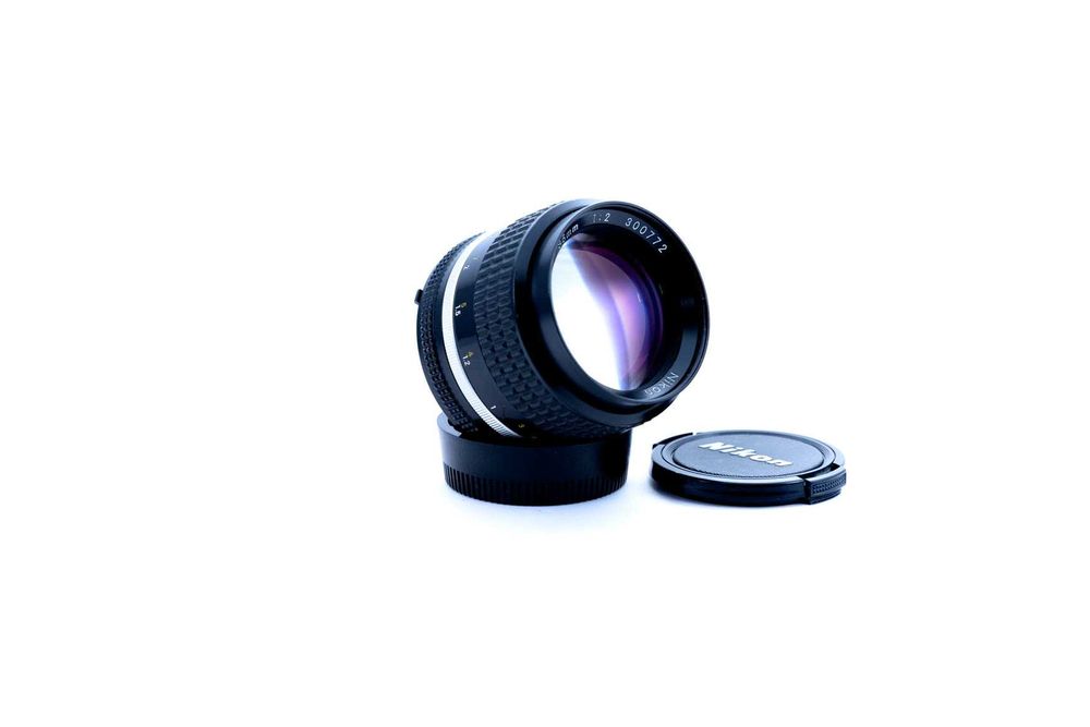 Obiektyw Nikon AI-S Nikkor 85mm 1:2 F2! Metal! Made in Japan!