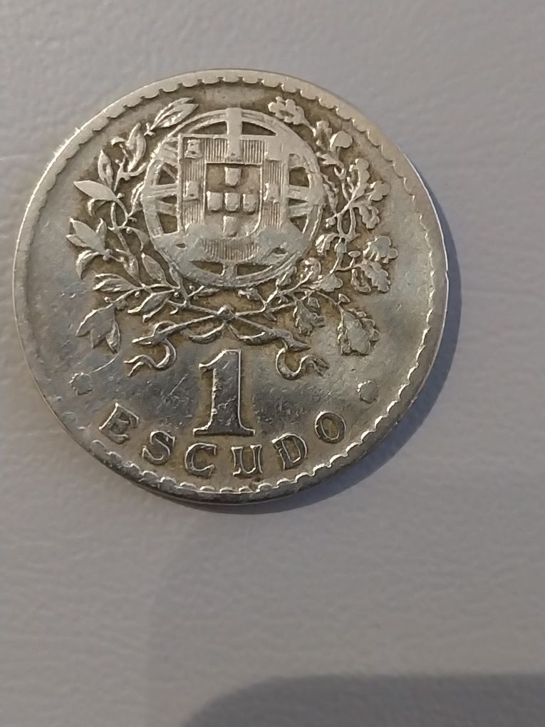 Moeda 1 escudo 1927 Portuguesa