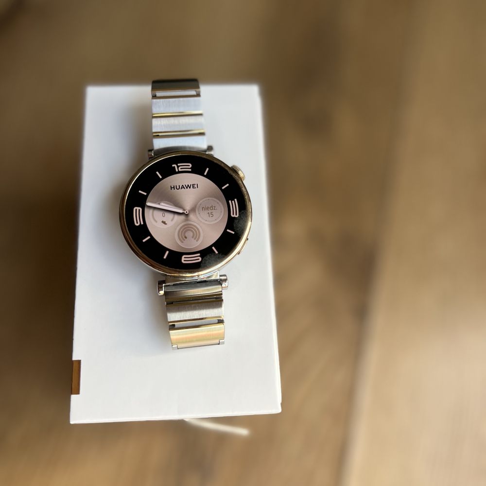 Huawei Watch GT 4 41mm ELITE + sportowy pasek. Gwarancja do 10.2026