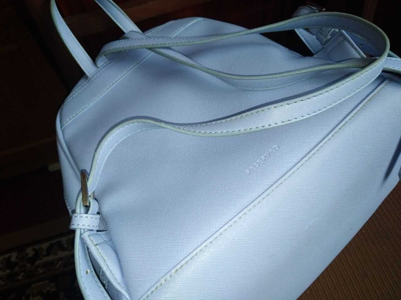 Рюкзак reserved голубой городской большой сумка