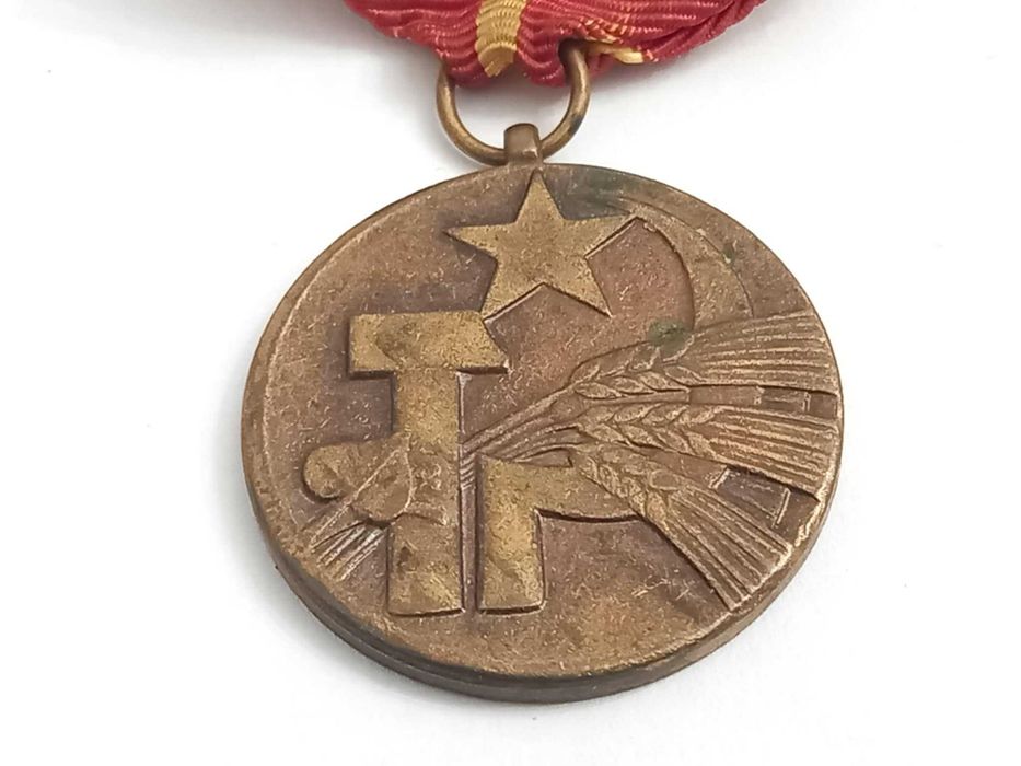 Czechosłowacki medal 25 lat Rolnictwa Socjalistycznego