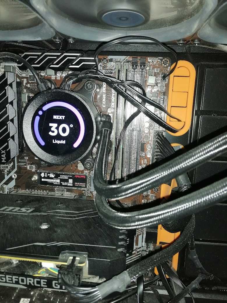 Chłodzenie AIO NZXT Kraken Z73 3x12 LCD - AM5