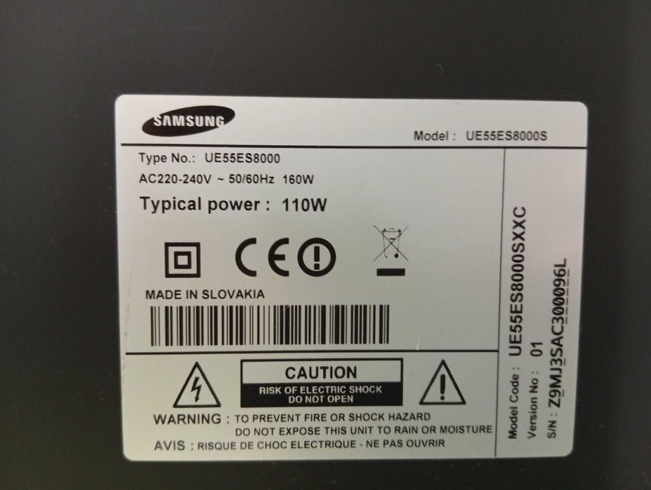 Smart Tv Led 3D Samsung UE55ES8000 55"