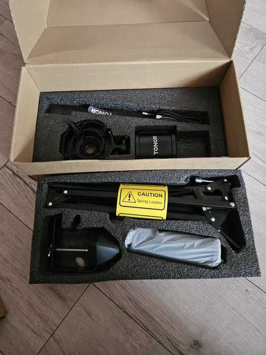 Zestaw mikrofonu TONOR TC40 z statywem
