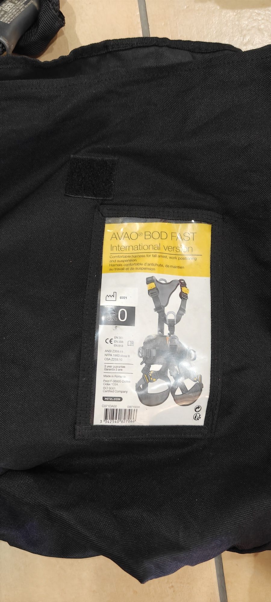 Petzl material de trabalho