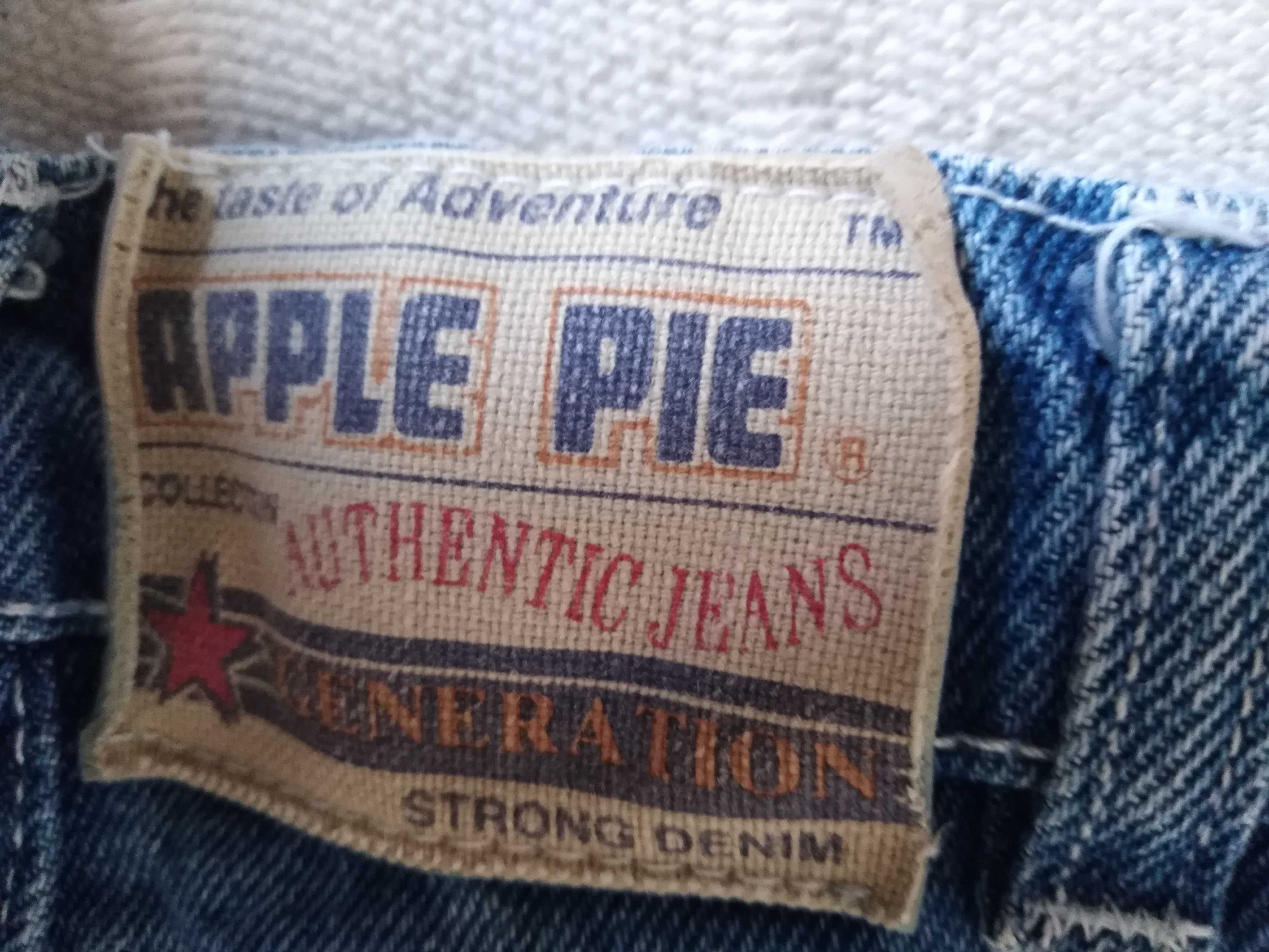 Calças Ganga Azuis Apple Pie Strong Denim 4 Anos