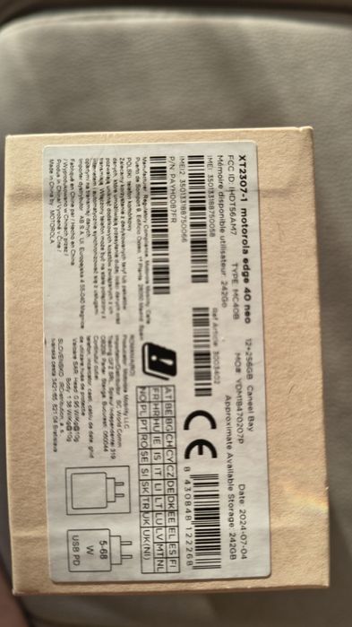 Motorola edge 40 neo 12/256