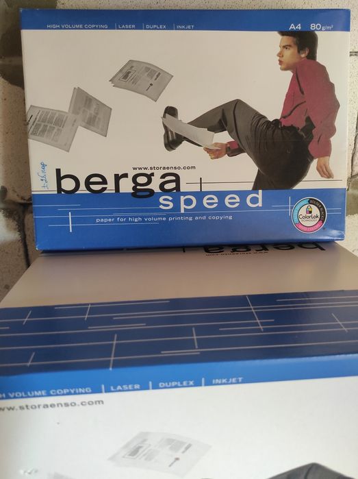 Бумага для ксерокса офисная Berga A4 80 г/м белая