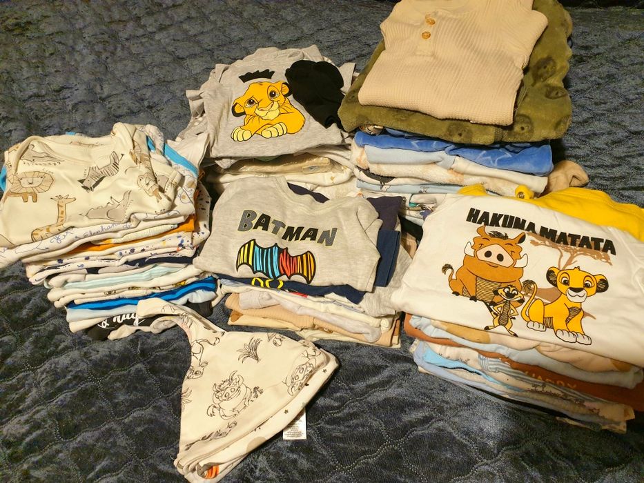 Mega paka ubrań 56-74, cena 125 zł