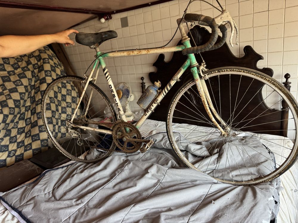 Bicicleta ciclismo antiga
