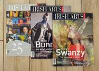 Czasopisma artystyczne Irish Arts Review 3x