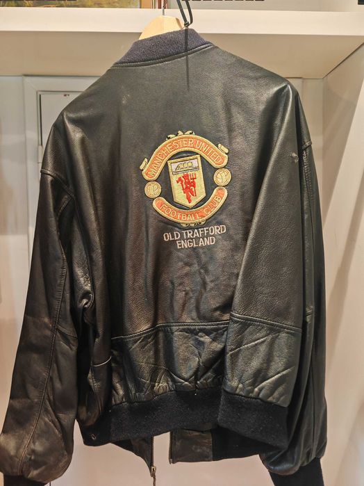 Casaco Retro Manchester United Red Devils