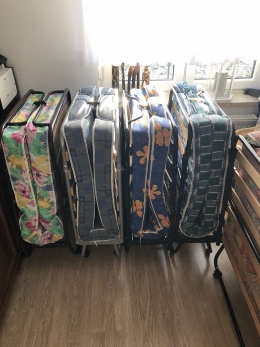 Łóżko Polowe Dostawka Hotelowa 80-190 cm Ostrzeszów