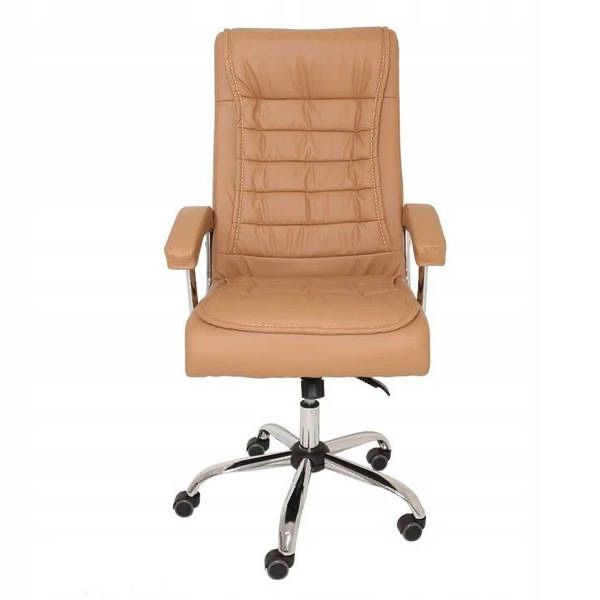 Крісло офісне JS Bergano світло коричневе