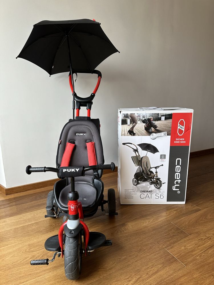 Rowerek Trójkołowy Pchacz PUKY CAT S6 Ceety