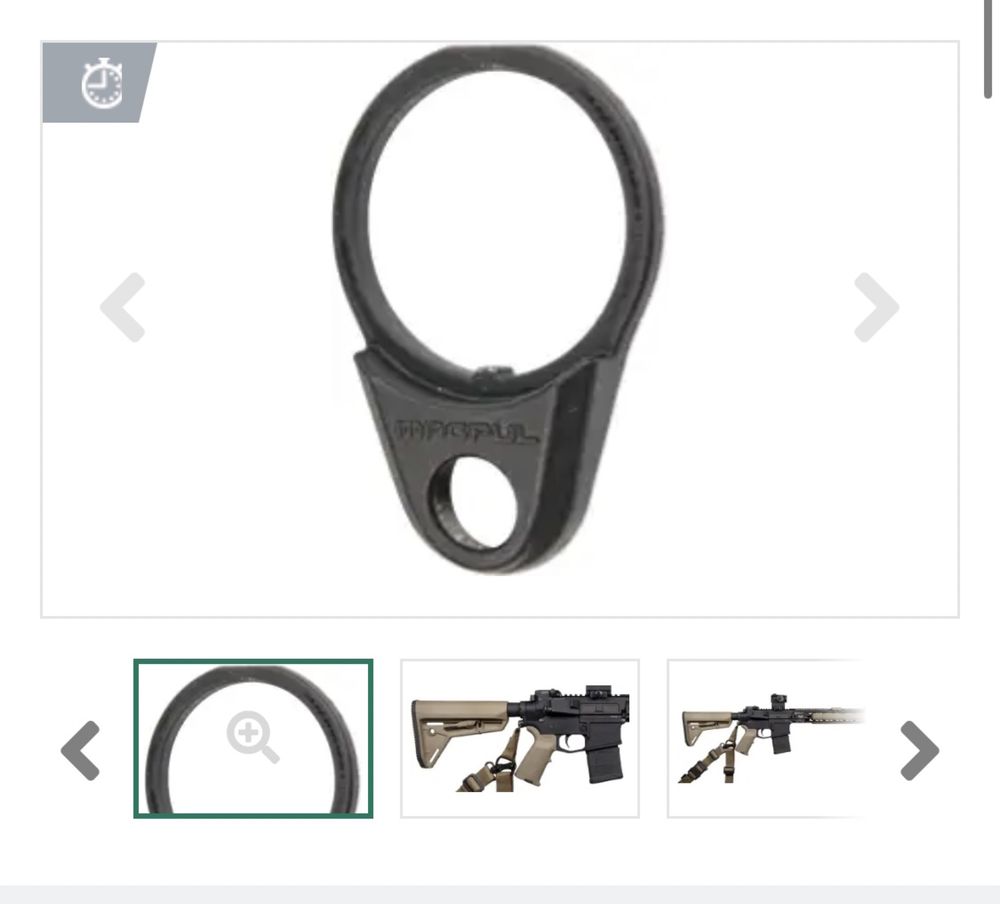 База QD антабки Magpul для AR-15 endplate антабка