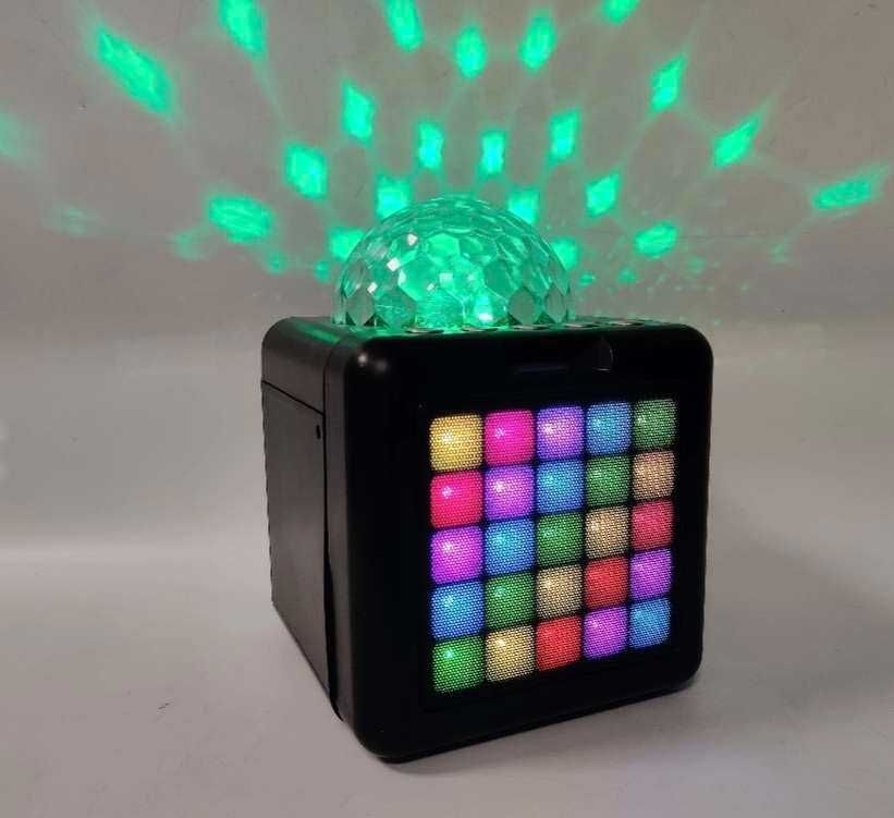 Disco Karaoke Głośnik 2 Mikrofony Mega Światła BLUETOOTH PARTY
