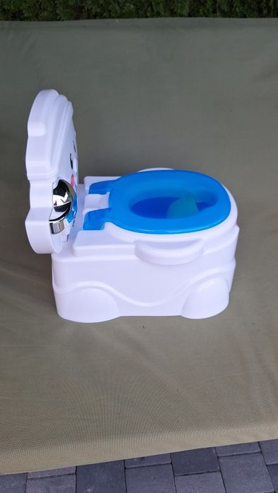 Nocnik interaktywny Fisher-Price biały język niemiecki