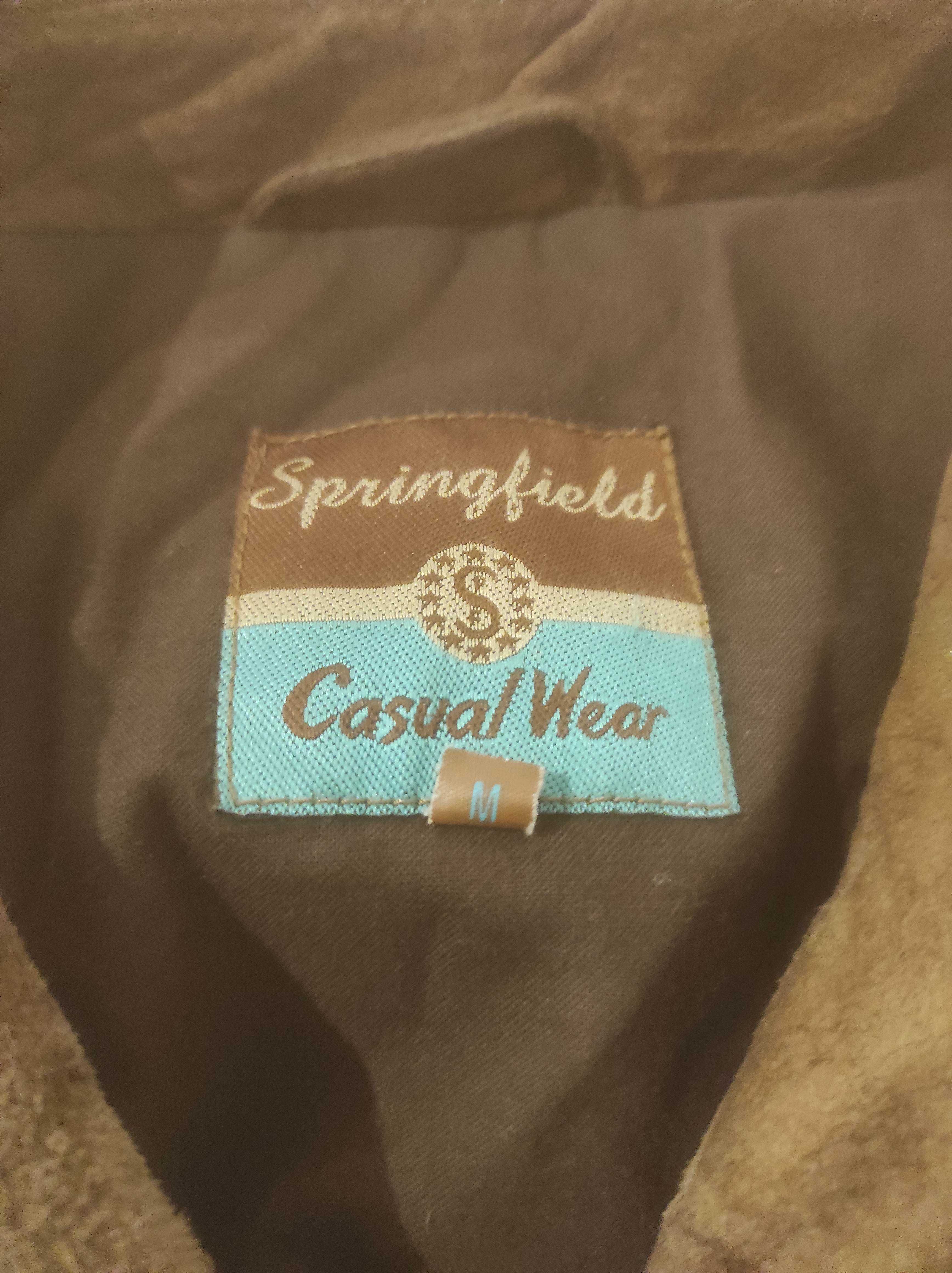 Springfield casual wear kurtka skórzana męska