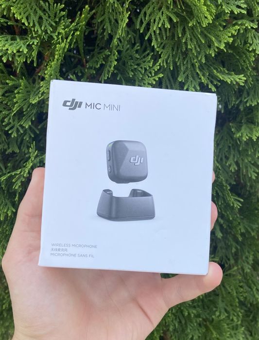 Dji mini бездротовий мікрофон