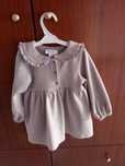 2 vestidos tamanho 18 a 24 meses
