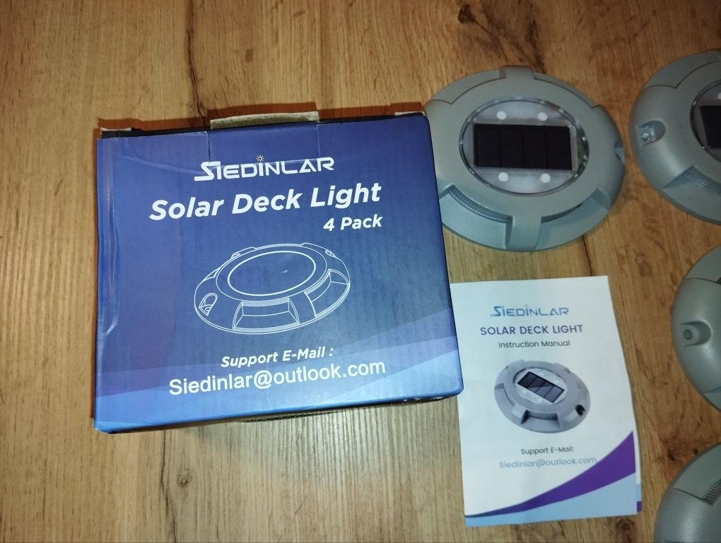 Lampki solarne okrągłe
