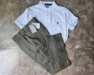 H&M eleganckie lniane NOWE spodnie, rozmiar S