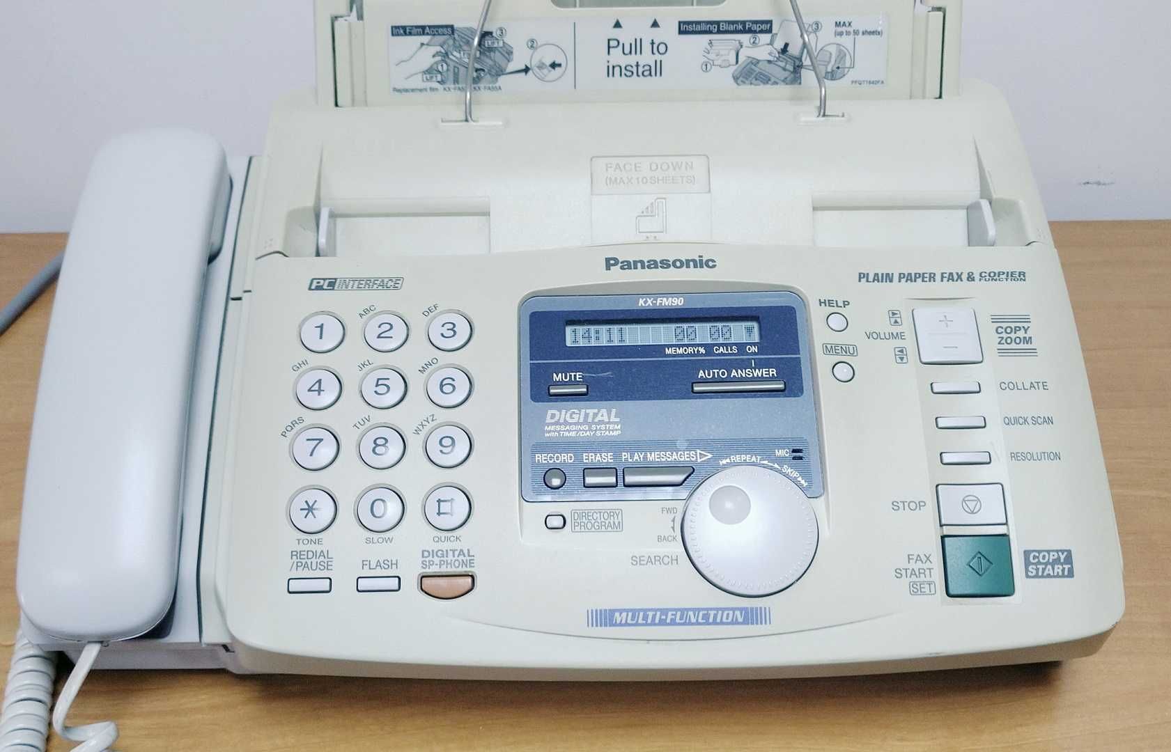 Факс Panasonic KX-FM90RU, б/у
