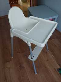 Krzesełko do karmienia IKEA Antilop + podnóżek