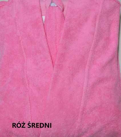 Szlafrok damski frotte roz.L