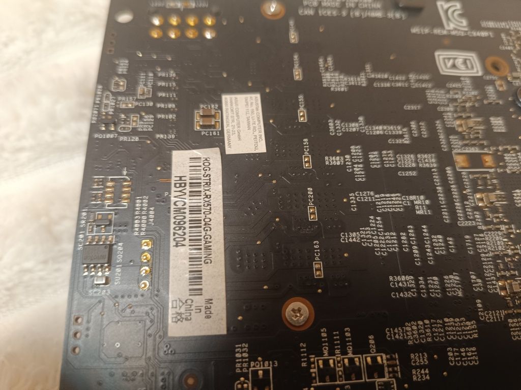 Asus strix RX 570 oc 4gd
