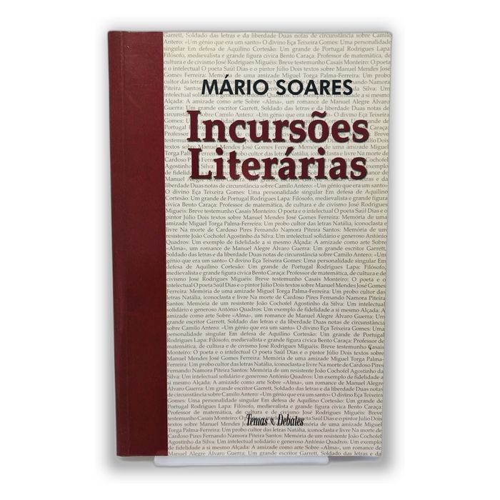 Incursões Literárias - Mário Soares