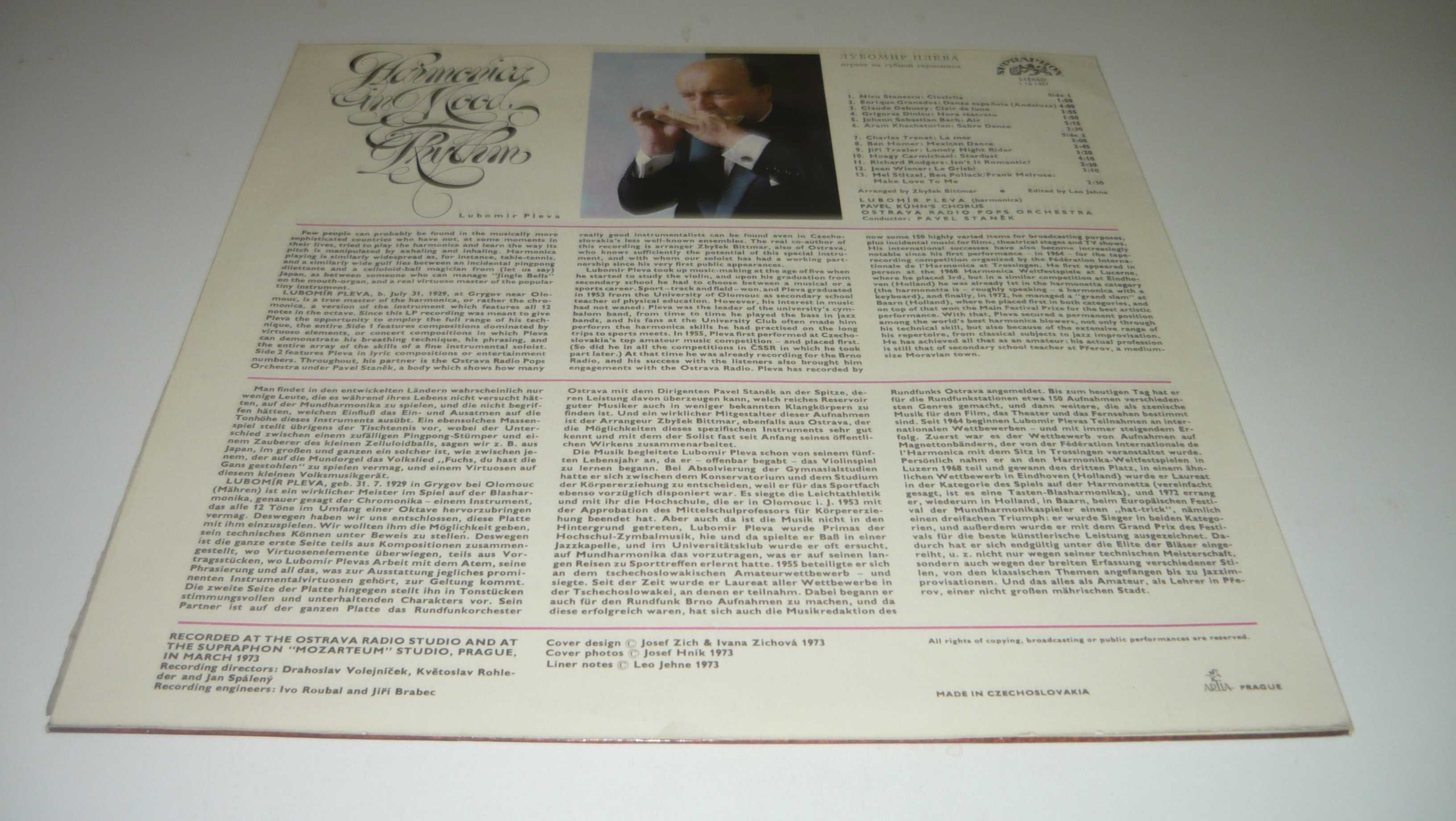 Lubomir Pleva Ostrava Radio Pops Orchestra LP